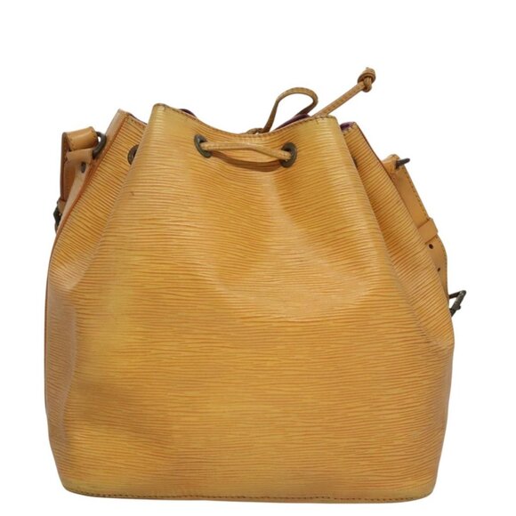 LOUIS VUITTON Epi Petit Noe Shoulder Bag Yellow - Picture 3 of 15